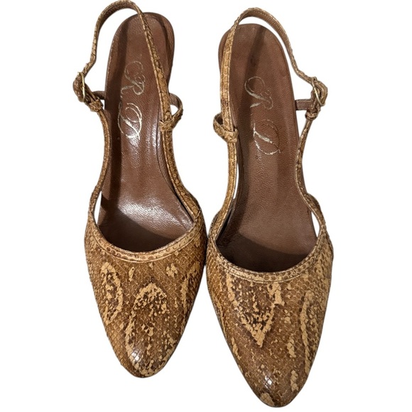 Vintage Snakeskin Heels - Picture 5 of 5